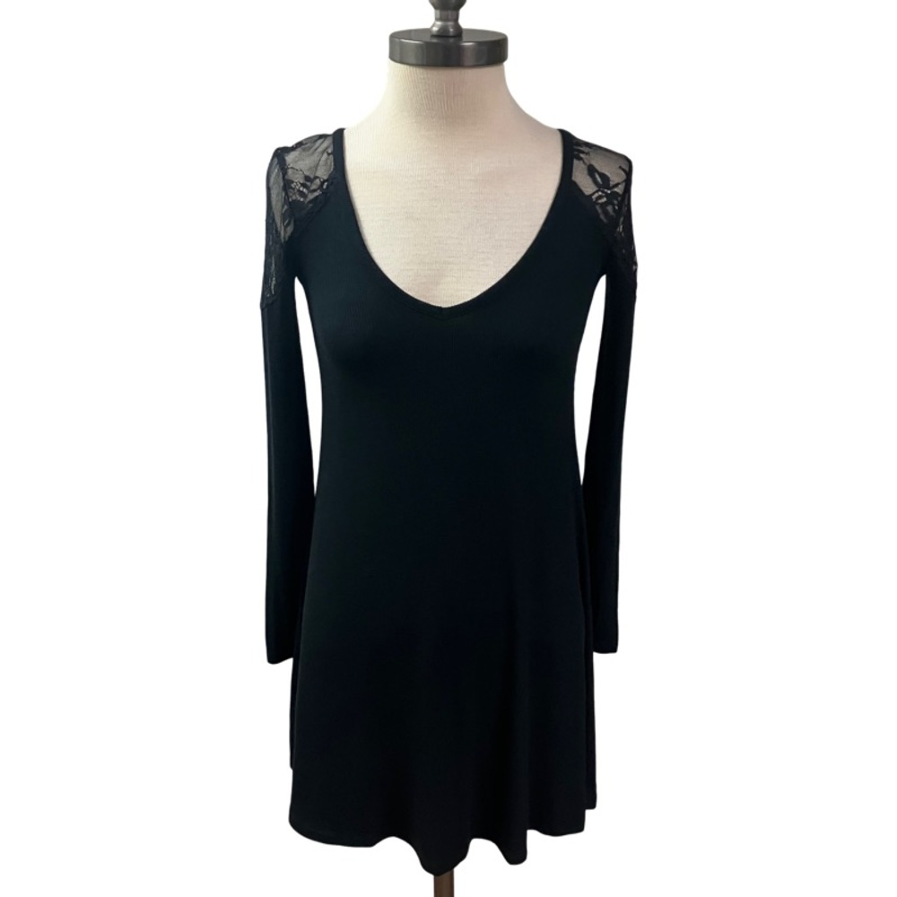 NWT Festival Indie American Eagle Outfitters Mini Swing Dress XXS Lace Gothcore